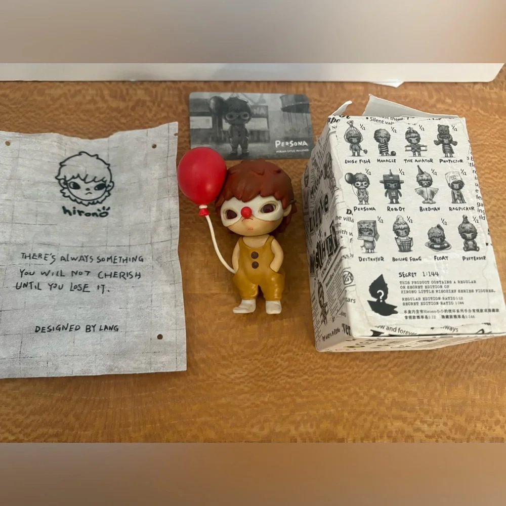 Hirono•Persona• Clown with Red Balloon • Little Mischief Series - Picture 4 of 5